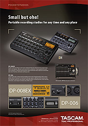 Tascam Pocketstudios