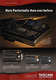 Tascam Portastudios 2012