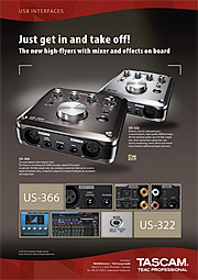 Tascam US-322, US-366