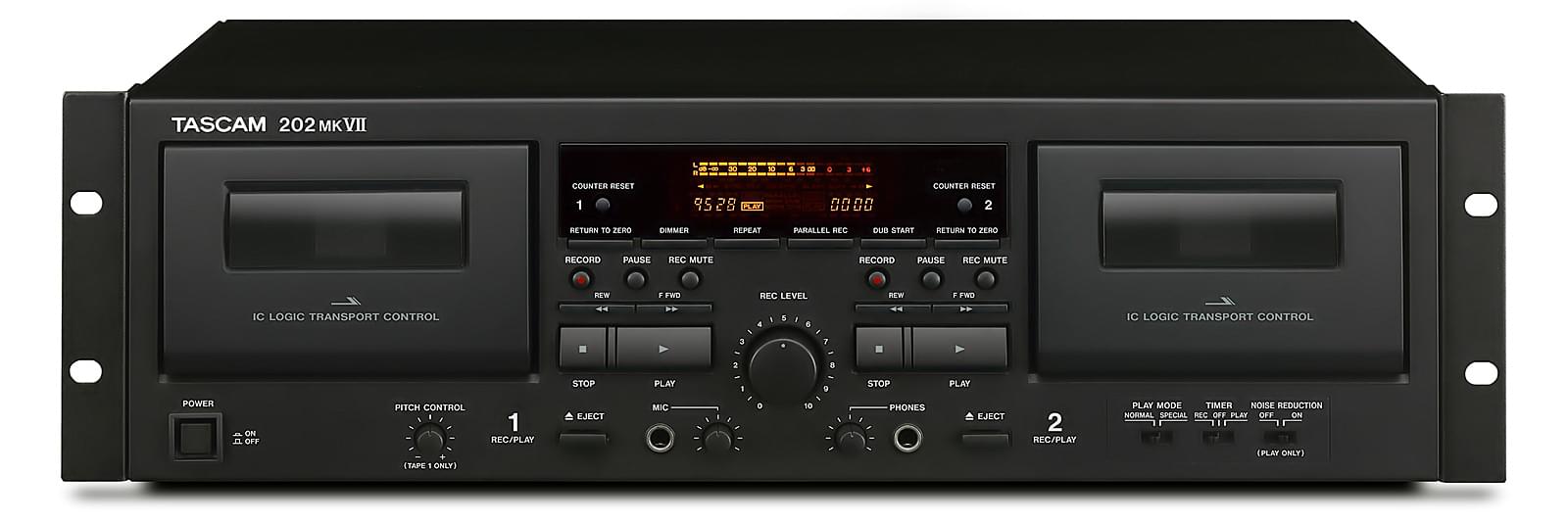 Tascam 202MKVII  Double platine cassette avec sortie USB