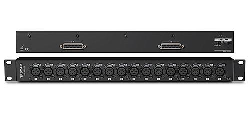 Tascam BO-16DX/IN | Boîtier de connexion 16 entrées audio symétriques