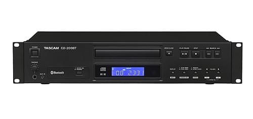 Tascam CD-200BT | CD-Player mit Bluetooth-Empfänger