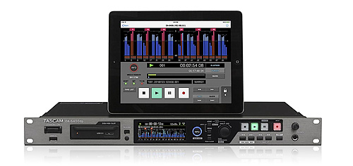 Tascam DA-6400 Control for iPad | Remote App to monitor and control the Tascam DA-6400/DA-6400dp