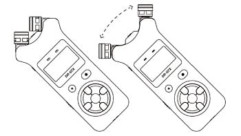 Tascam DR-07X – Mikrofone in AB- oder XY-Ausrichtung