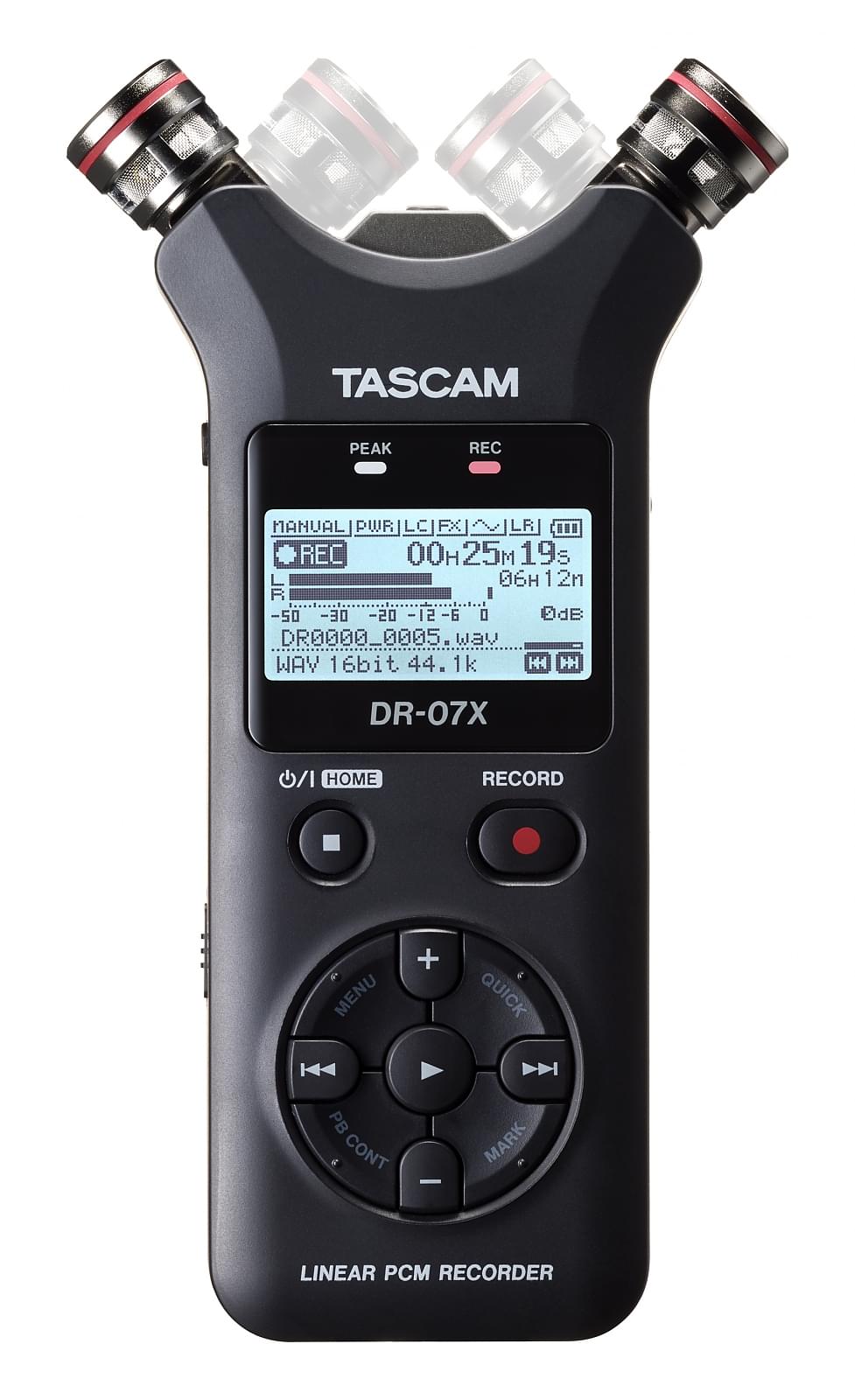 Front view | Tascam DR-07X