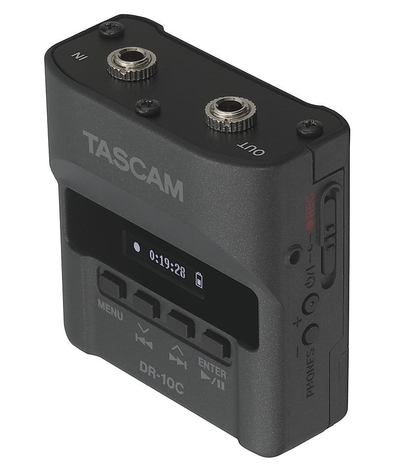 Recorders for lavalier microphones | Tascam DR-10C