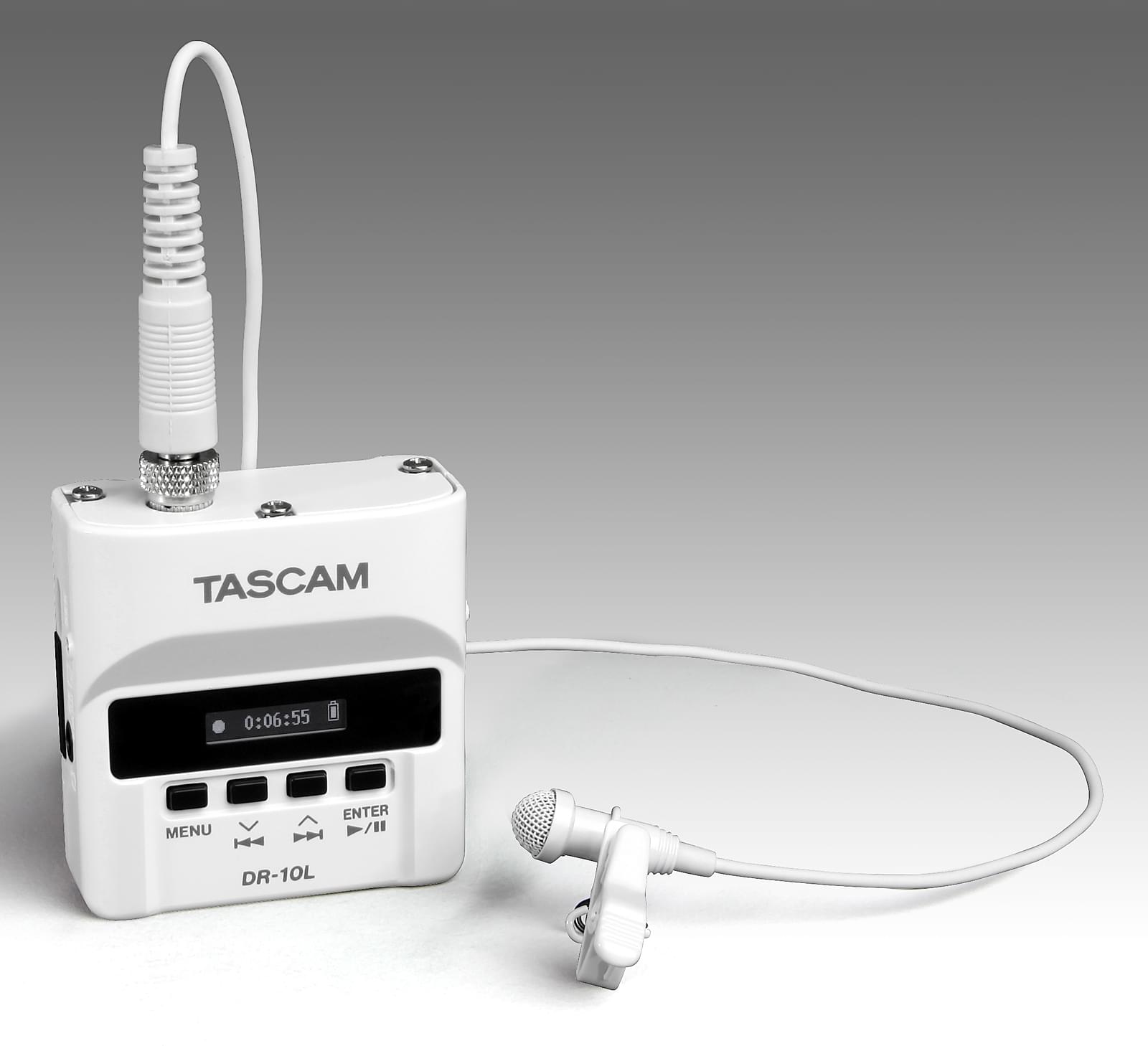 Tascam DR-10L | Digital Audio Recorder With Lavalier Microphone