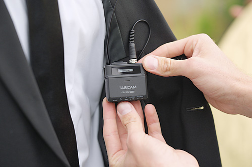 Tascam DR-10L Pro: A tiny, unobstrusive professional voice recorder.