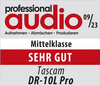 DR-10L Pro ist 'SEHR GUT'