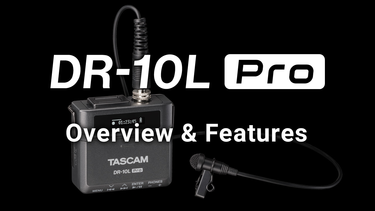 Tascam DR-10L Pro | 32-Bit Float Audio Recorder With Tascam DR-10L Pro | 32-Bit Float Audio Recorder With