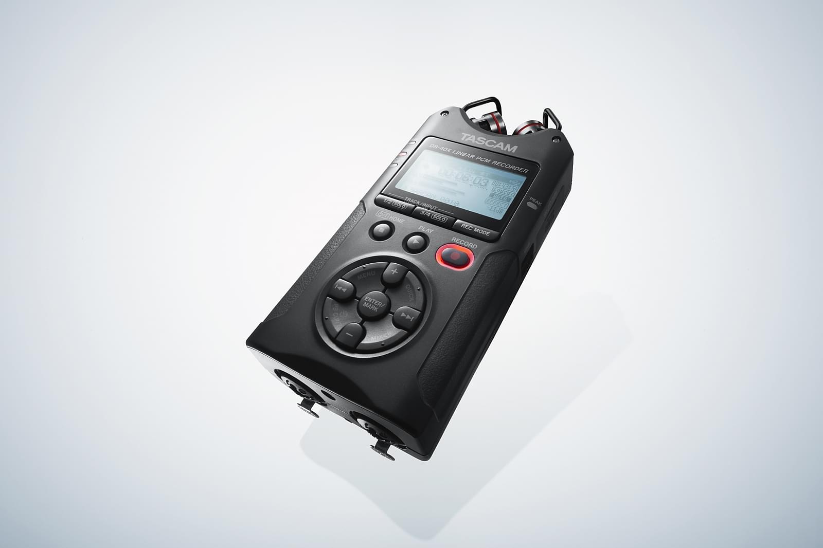 Tascam DR-40X - Four Track Digital Audio Recorder/USB Audio Interface