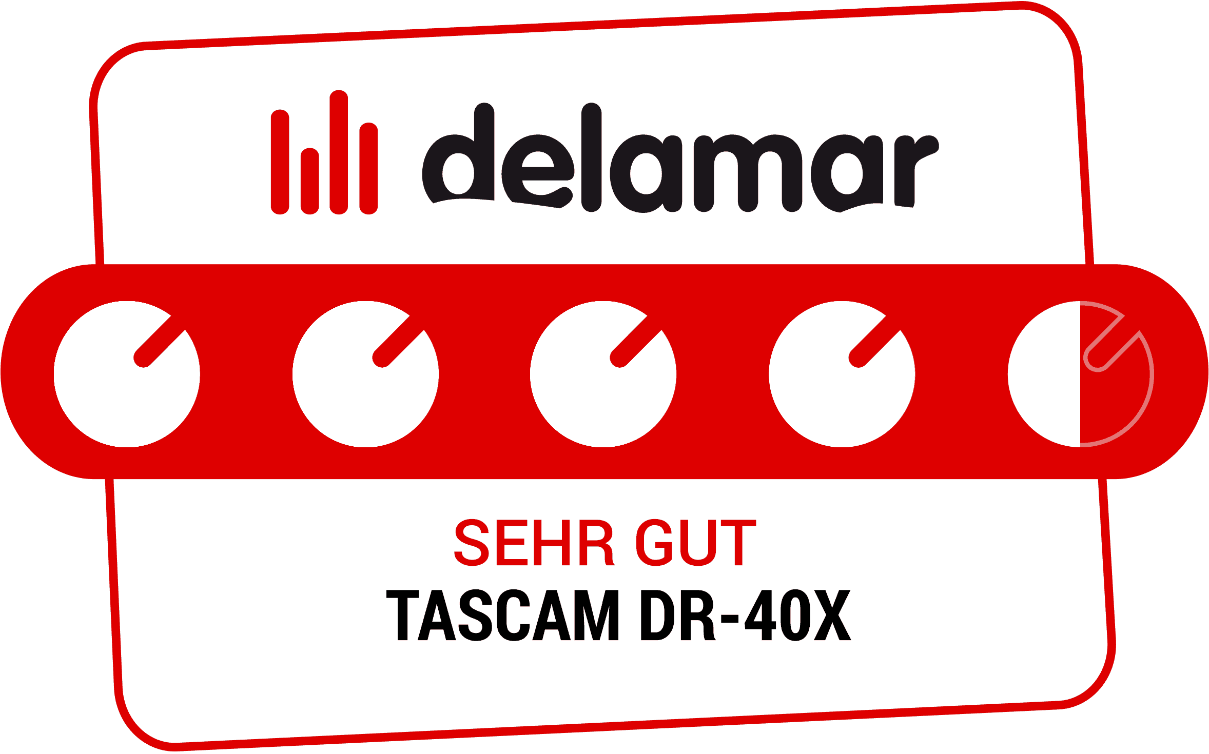 Delamar Testsiegel „Sehr gut“ für Tascam DR-40X