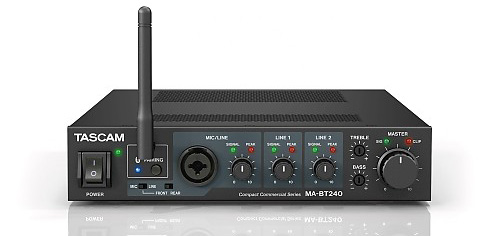 Tascam MA-BT240 | 240-Watt Mixing Amplifier