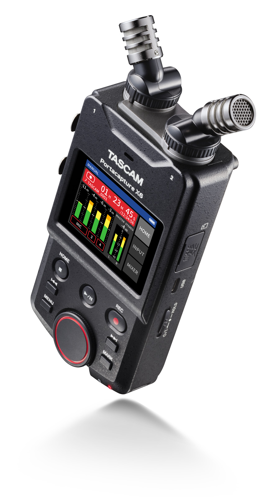 Tascam Portacapture X6 | Die neue Generation tragbarer Audiorecorder