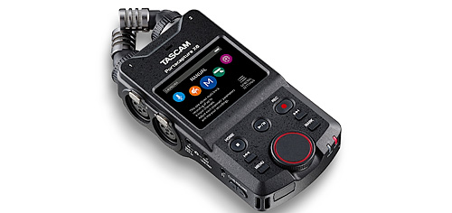 Tascam Portacapture X6 | Hochauflösender Handheld-Mehrspurrecorder