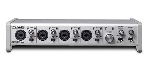 Tascam SERIES 208i | Interfejs USB Audio/MIDI z mikserem DSP (20 wejść, 8 wyjść)