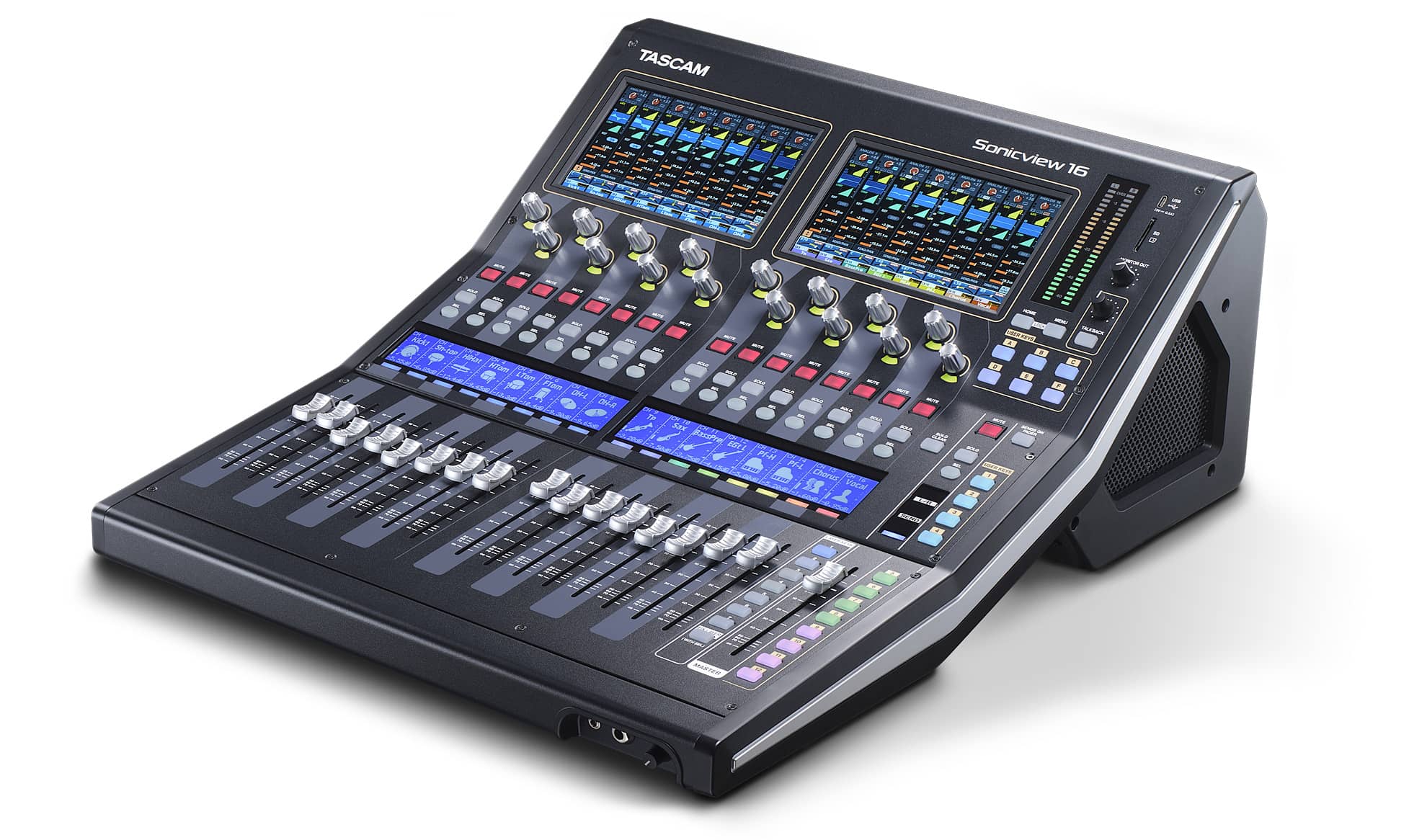 Interactive Digital Mixing Station | Tascam Sonicview 16