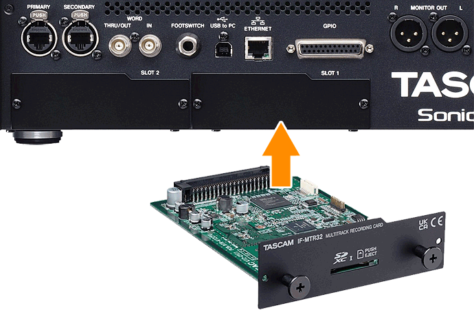 Tascam Sonicview – karta wielościeżkowej rejestracji audio IF-MTR32