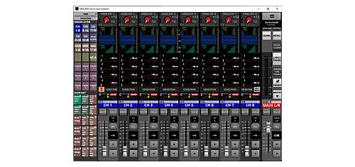 Logiciel de télécommande pour les consoles Sonicview | Tascam Sonicview Control
