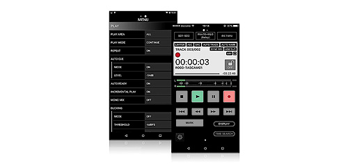 Tascam SS250 Control | Remote App for SS-CDR250N/SS-R250N