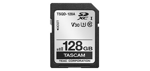 Carte mémoire SD | Tascam TSQD-128A