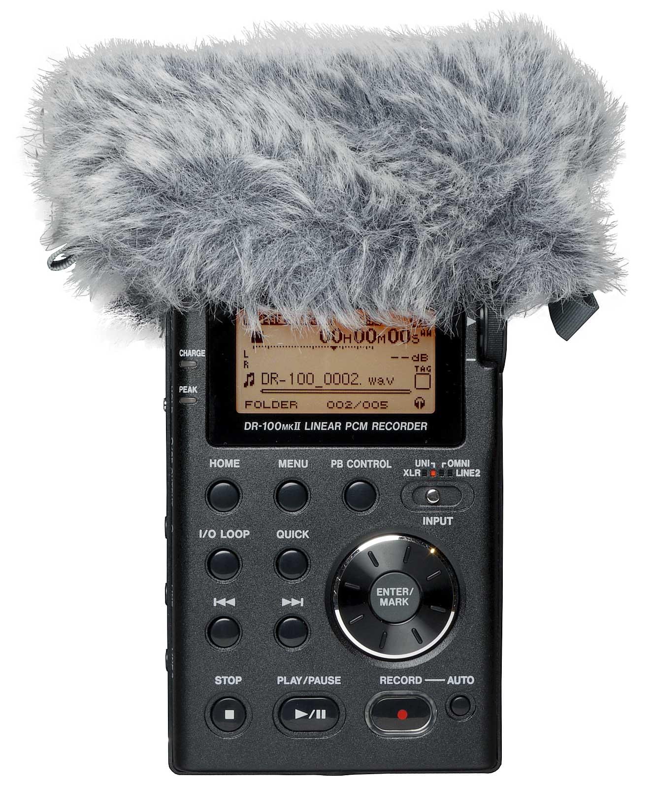 WS-11 + DR-100MKII | Tascam WS-11