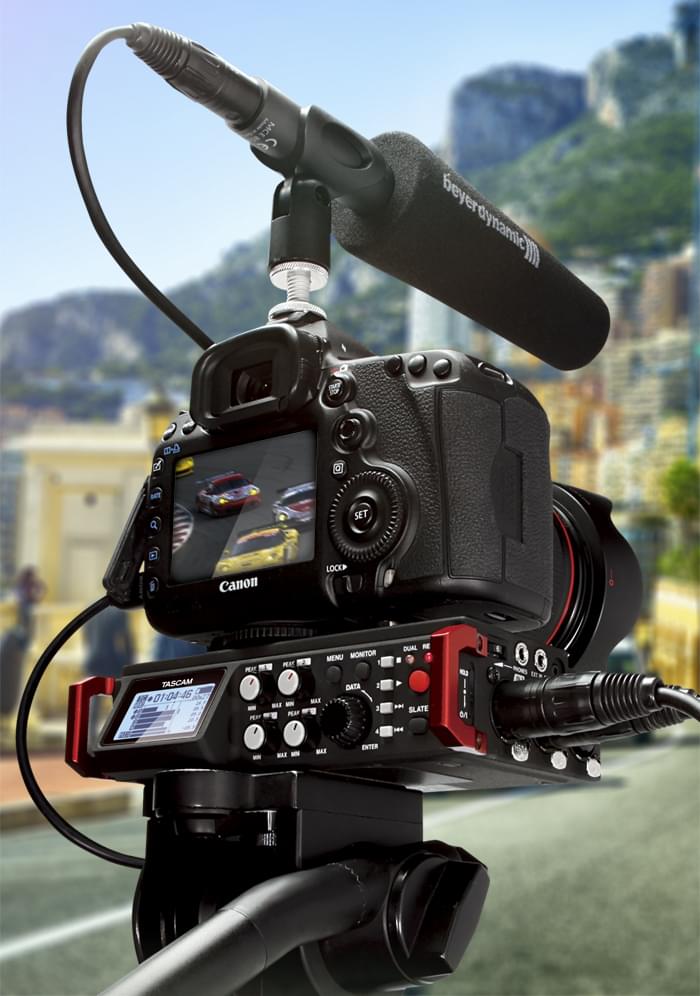 Tascam-Recorder für DSLR
