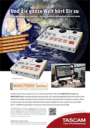 Tascam MiNiSTUDIO PERSONAL/CREATOR
