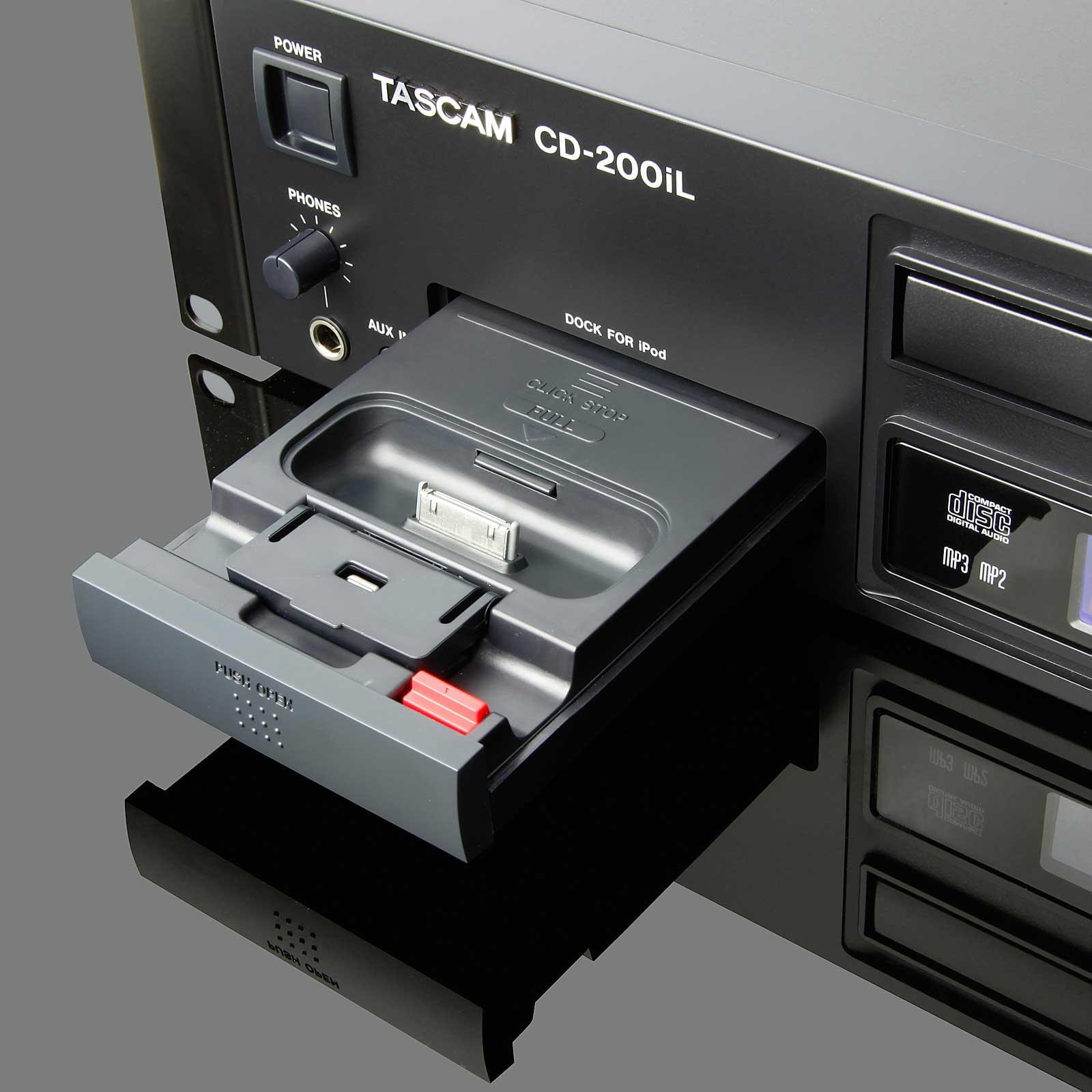 Tascam CD-200iL | CD Player with iPod dock