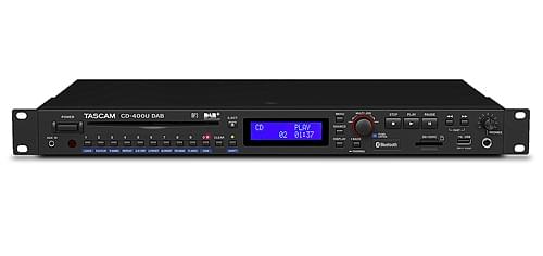 Tascam CD-400UDAB | Media Player with Tuner and Bluetooth Receiver