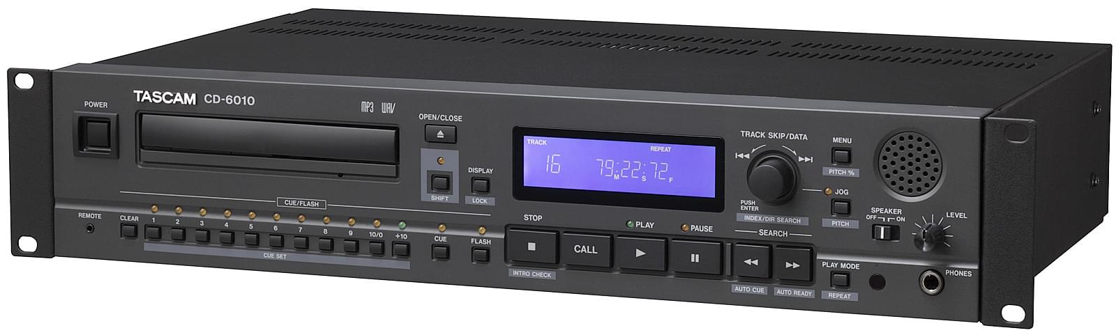 Right angle view | Tascam CD-6010