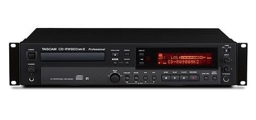 Tascam CD-RW900MKII | Enregistreur professionnel de CD Audio