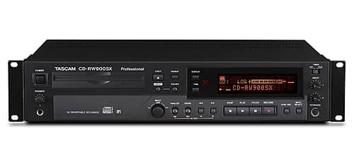 Tascam CD-RW900SX | Enregistreur professionnel de CD Audio