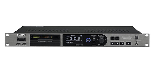 Tascam DA-3000 | High-definition audio recorder / AD/DA converter