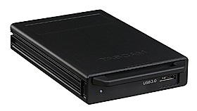 Dyski SSD (solid-state drive) Tascam pozwalają na bezobsługową pracę rejestratora wielościeżkowego DA-6400