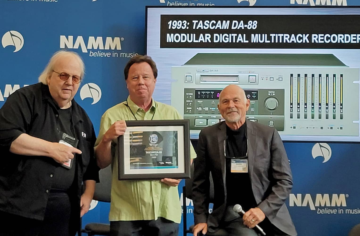 Tascam DA-88 au TECnology Hall of Fame