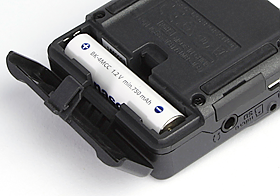 Tascam DR-10L | Eine Batterie für stundenlange Aufnahmezeit