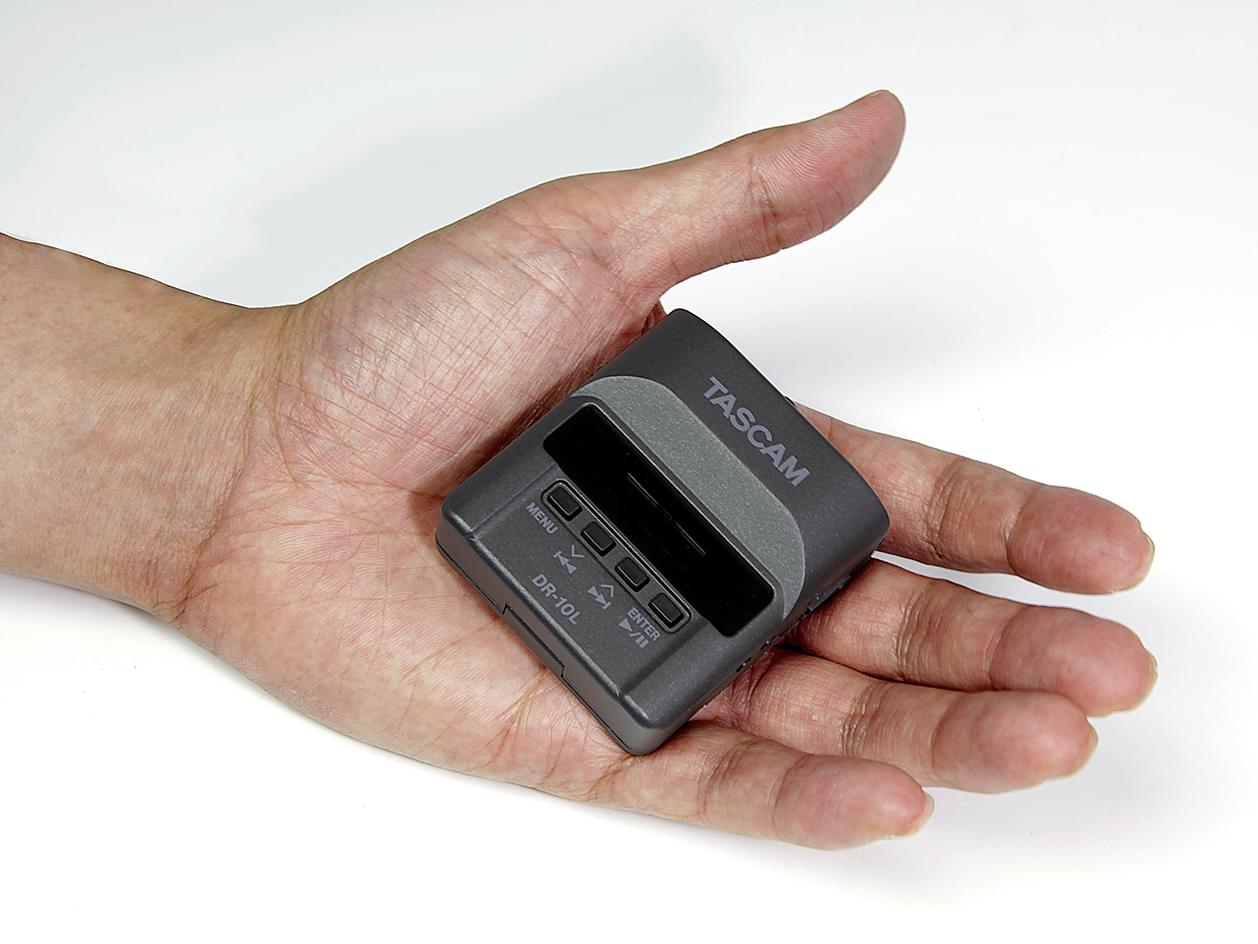 Klein und handlich | Tascam DR-10L