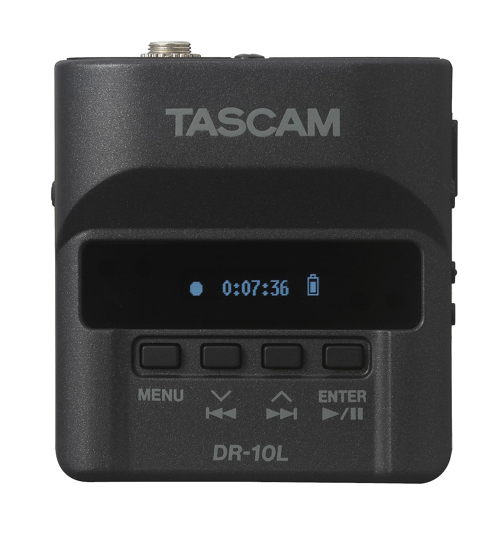Tascam DR-10L Recorder mit Lavalier-Mikrofon keepdrum Soft-Case Tasche