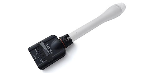 Tascam DR-10X | Audiorecorder zum Aufstecken auf ein Mikrofon