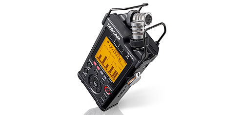 Tascam DR-44WLB | 4-track handheld recorder with Wi-Fi functionality 