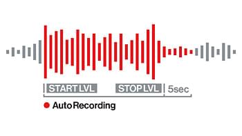 Tascam DR-07X | Nigdy nie przegap rozpoczęcia z funckją Auto Recording