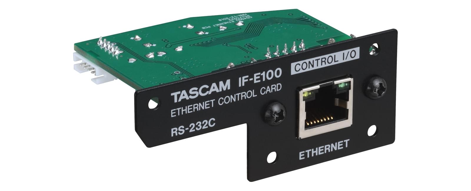 Carte d’extension Ethernet pour CD-400UDAB | Tascam IF-E100