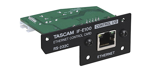 Tascam IF-E100 | Ethernet Control Card for CD-400UDAB