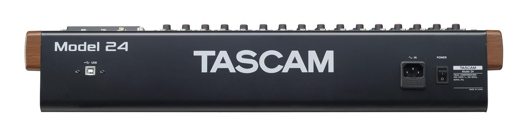 Rear view | Tascam Model 24