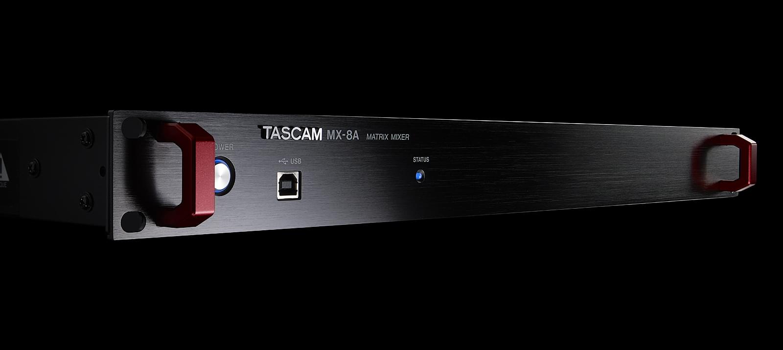 Left angle view | Tascam MX-8A