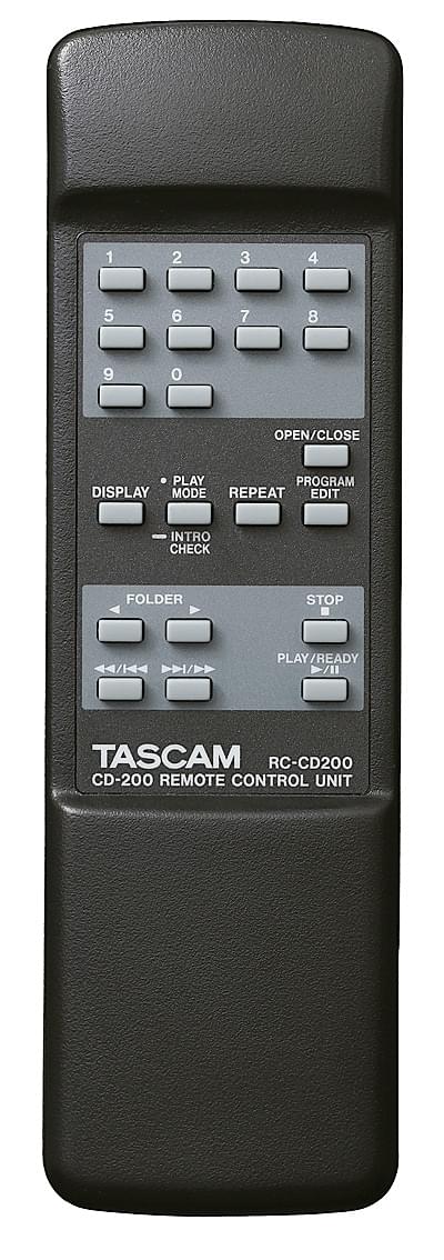 Remote Control | Tascam CD-200